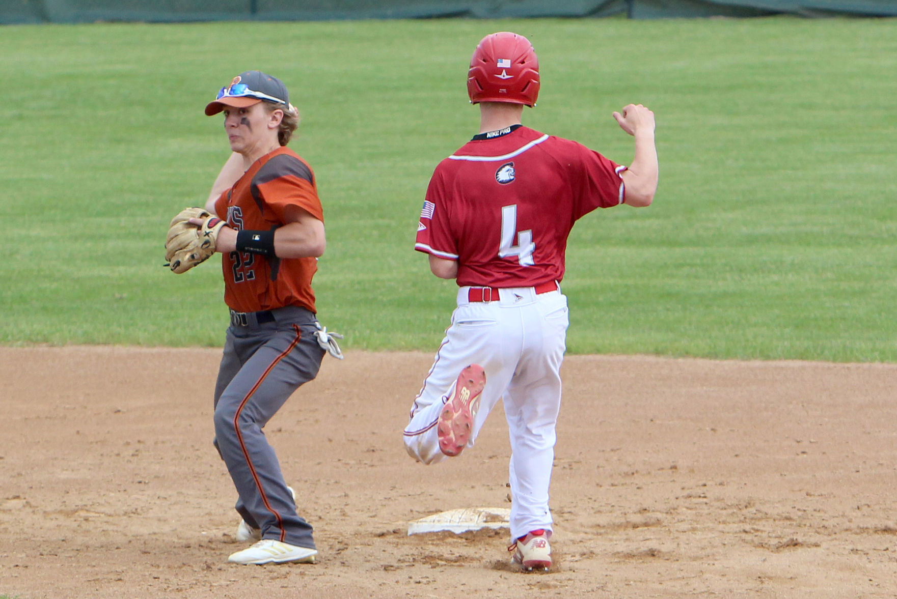 Bloomer baseball vs Cumberland at Casper Park 6-4-19